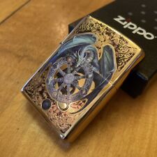Zippo 99575 Anne Stokes Dragon Fusion High Polish Brass WindProof Lighter picture