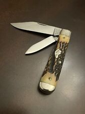 KABAR Union Cutlery Dogs Head Stag Jumbo Jack Knife picture