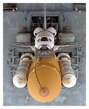ATLANTIS SHUTTLE PREPARING TO LAUNCH STS-79 OVERHEAD VIEW 8X10 PHOTO REPRINT picture