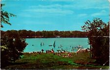 Camp Nel-K-Mar Shandalee Hill Lake Livingston Manor New York NY Postcard L61 picture