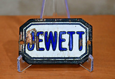 Vintage 1922-26 Jewett Automobile  Radiator Badge Emblem Antique - Read picture