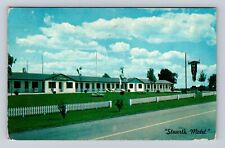 Gettysburg PA-Pennsylvania, Stuart's Motel Advertising, Vintage c1960 Postcard picture