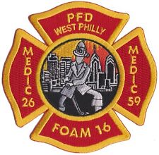 Philadelphia Fire Foam Unit 16 Medic 26 Medic 59 Fire Patch NEW picture