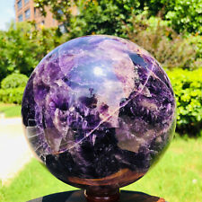 6920g   Natural Dream Amethyst Quartz Crystal Sphere Ball Reiki Healing HH1 picture