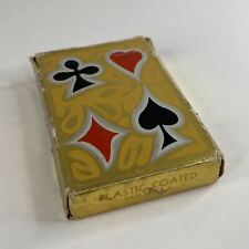 Klein and Sons Playing Cards Plastic Coated Made in USA picture