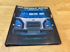 Original Used 1970 Chevrolet Truck Movers Catalogs Complete Set picture