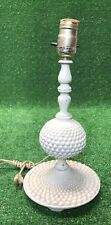 VTG Mid Century White Porcelain Ceramic Small Table Lamp Fast  wow picture