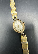 PARTS OR REPAIR Benrus 14kt Gold Watch With Gold Filled Stainless Band J28 picture
