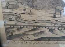 A NORTH VIEW OF FORT JOHNSON Drawn On The Spot By Mr Guy Johnson 1759 picture