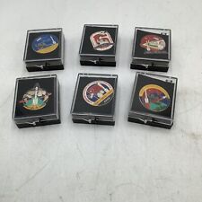 Lot of Six (6) Vintage Chinese Space Program Enamel Lapel Pins picture