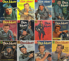 1958 - 1962 Sea Hunt Comic Book Package - 12 eBooks on CD picture