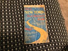 1984 Nester's New York Taxi Drivers Guide with Mileage & Rates Rare picture