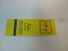 Vintage Matchbook Cover STOUFFER'S Restaurants Prudential Plaza Chicago IL picture