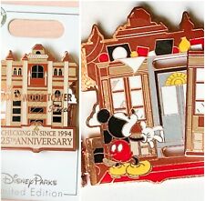 Disney Pin Hollywood Tower of Terror Hotel 25th Anniversary Hinged LE picture