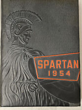 Vintage Gonzales CA Spartan 1954 Yearbook picture