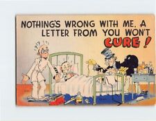 Postcard Nothing's Wrong With Me, A Letter From You Won't Cure, Comic Art Print picture