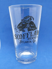 Scofflaw Brewing Pint Glass Craft Beer Atlanta Georgia picture