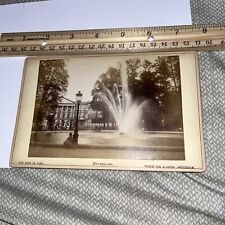 Antique Cabinet Photo: Bruxelles Park Brussels Royal Park Fountain - A Jagar picture