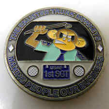 USAF 1ST SGT ENLISTED TRUNK MONKEYS CHALLENGE COIN picture