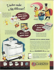 1948 KALAMAZOO Home Appliances Range Stove Oven Vintage Magazine Print Ad picture