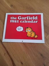 Vintage 1981 Garfield Calendar picture