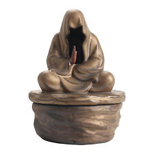 Ceramic Incense Holder Incense Burner Smoke Buddha Statue Zen Home Censer picture