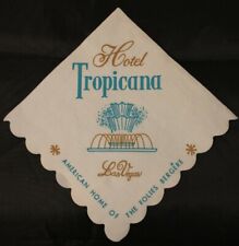 Tropicana Casino Las Vegas Vintage Paper Napkin picture