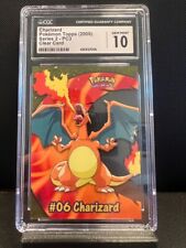 2000 Topps Pokemon Series 2 Clear Card #PC3 Charizard CGC 10 GEM MINT picture