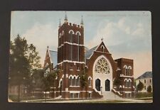 Waterloo IA Vintage Postcard (1910) First Congregational Church Postcard P511 picture