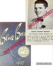 1957 Bklyn Prep Yearbook Robert S. Bennett Bill Clinton Monica Lewinsky Scandal picture