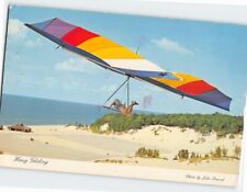 Postcard Hang Gliding Western Michigan USA picture