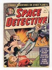 Space Detective #4 GD+ 2.5 RESTORED 1952 picture