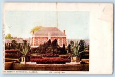 St. Louis Missouri Postcard Shaw's Botanical Garden Exterior View Building 1905 picture