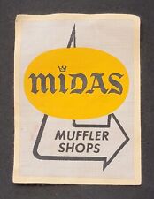 VINTAGE MIDAS MUFFLER SHOP GAS AND OIL PATCH  picture
