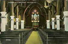 Postcard: INTERIOR OF ST. PAUL'S CHURCH, PAWTUCKET, R.I. 64453 107 101 picture