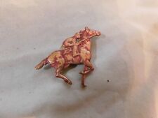 Vtg Gold Tone  Jockey on Horse Button cover picture