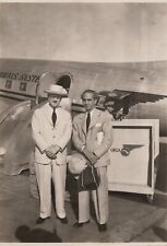 CUBA CUBANA AIRLINES CLIPPER PLANE PAN AMERICAN 1943 ORIGINAL Vintage Photo 431 picture