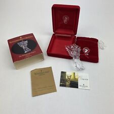 Waterford Crystal Glass Millennium Angels 4th Edition Peace Christmas Ornament picture