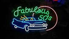 CoCo Fabulous 50's Auto Car Garage Neon Sign Light 24