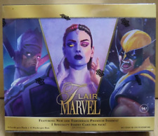 2024 Upper Deck Marvel Flair Trading Cards Hobby Box Factory Sealed picture