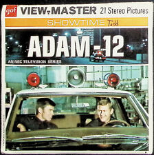 ADAM 12 NBC TV Show 1972 3d View-Master 3 Reel Set - Martin Milner - Kent McCord picture