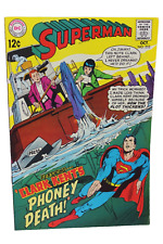 Superman #210 Clark Kent's Phoney Death Neal Adams 1968 DC Comics G/G+ picture