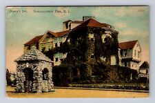 Narragansett Pier RI-Rhode Island, Green's Inn, Advertising Vintage Postcard picture