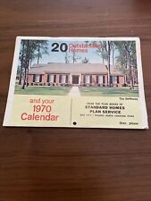 Vintage 1970’s Calendar 20 Outstanding Standard Homes Raleigh NC picture