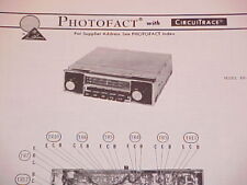 1972 HITACHI AM-FM RADIO SERVICE MANUAL KM-1520H CHEVROLET FORD CHRYSLER DODGE picture