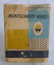 Vintage Matchbook - Montgomery Ward - Retail Store picture