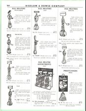 B&D VTG 1952 Catalog Page, Egg Beaters, Flint Best, Ekcoline, A&J, Edlund picture