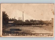 c1910 Black Workers Gate Du-Pont Powder Works Hopewell Virginia VA RPPC Postcard picture