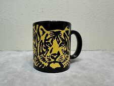 Waechtersbach Black w/ Yellow Tigers Coffee Mug West Germany picture