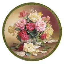 Victorian Beauty Collector Plate Romantic Roses Vieonne Morley WS George Flowers picture
